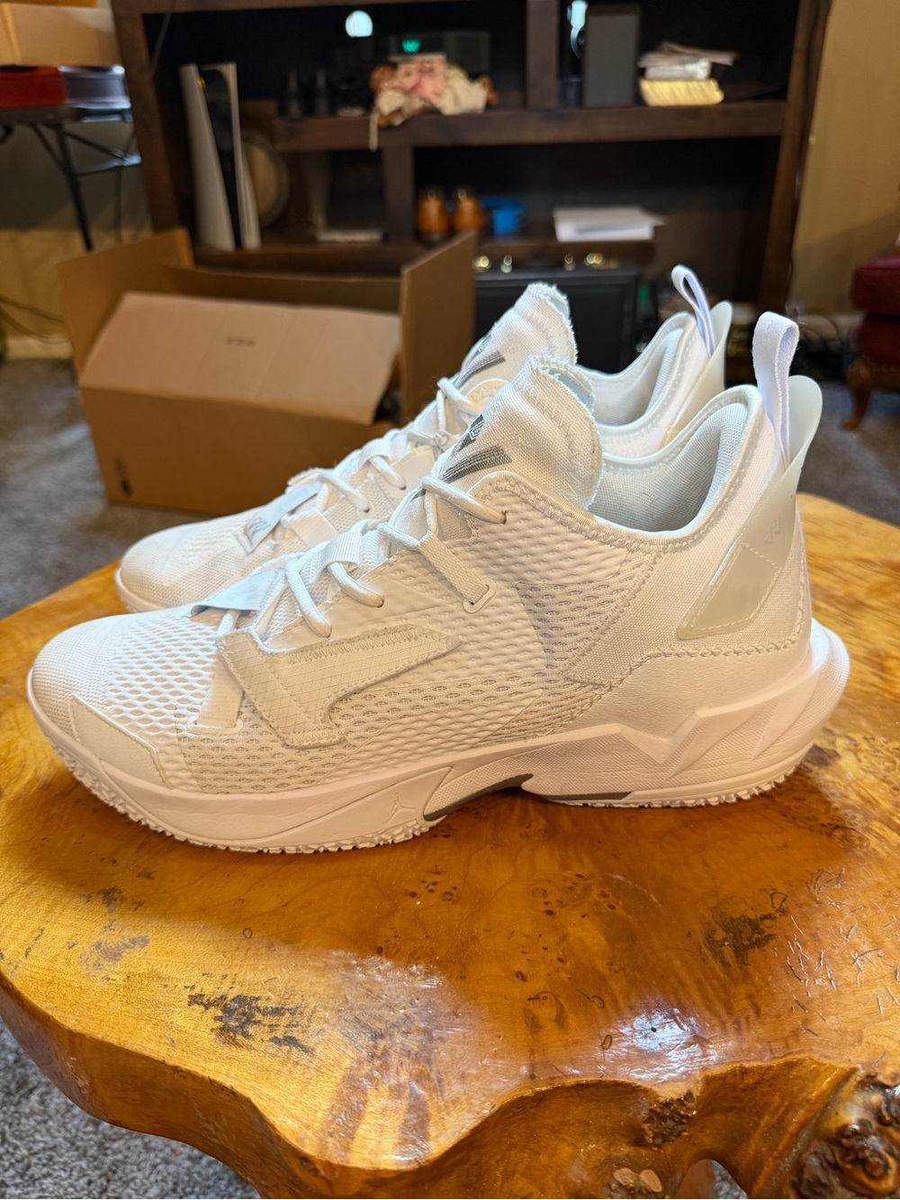 Jordan Why Not Zer0.4 Triple White Men's US 13 / Women's US 14.5 CQ4230-101